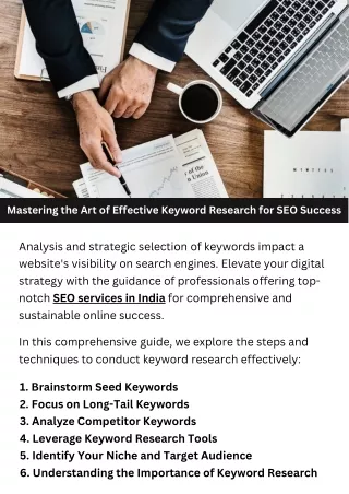 Mastering the Art of Effective Keyword Research for SEO Success