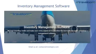 Inventory Management Software