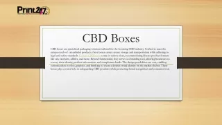 CBD Boxes