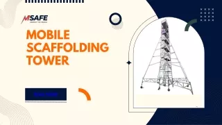 Mobile scaffolding towers on rent in Chennai