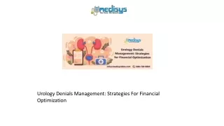 Urology Denials Management Strategies For Financial Optimization