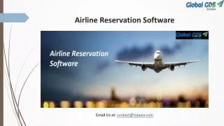 Airline Reservation Software