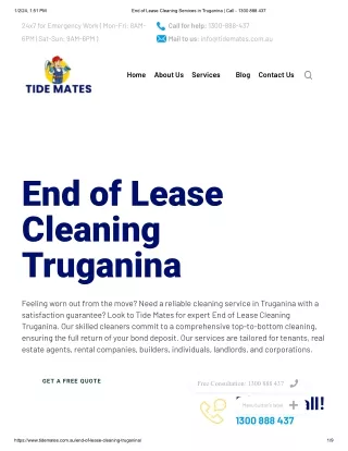 End Of Lease Cleaning Truganina