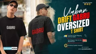 Gabru Oversized T Shirt – Punjabi Adda