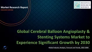 Cerebral Balloon Angioplasty & Stenting Systems Market to Experience Significant Growth by 2030