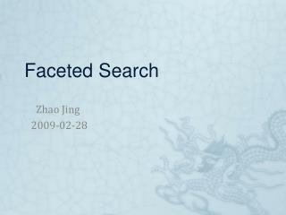 Faceted Search