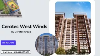 Ceratec West Winds in Hinjawadi Pune - Price, Floor Plan, Brochure & Reviews.