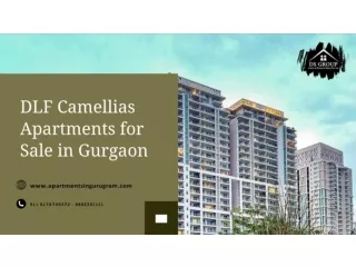 DLF Camellias | DLF Camellias Apartments for Sale in Gurgaon