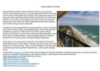 Jensen Beach, USA—a perfect family destination for surfing.