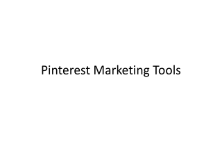 Top 5 Pinterest Marketing Tools for Driving Traffic