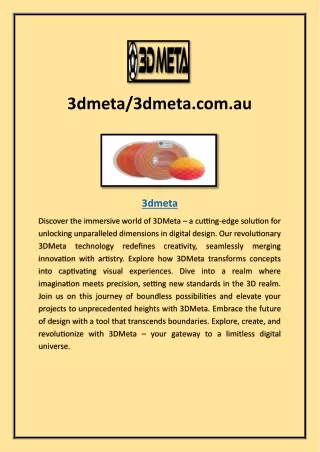 3dmeta/3dmeta.com.au