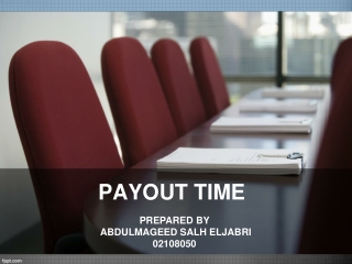 Payout time (POT)