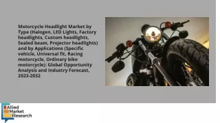 Motorcycle Headlight Market PDF