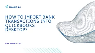 3. How to Import Bank Transactions into QuickBooks Desktop