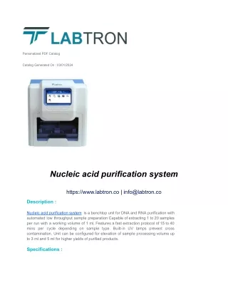 Nucleic acid purification system (16)