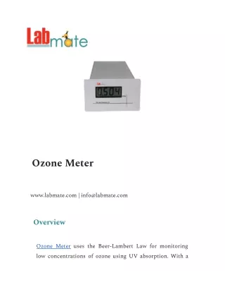 ozone meter