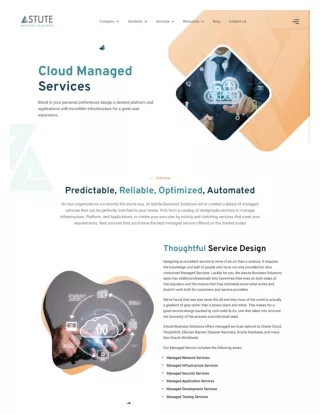 Cloud Managed Services – Scale Your Cloud Operations