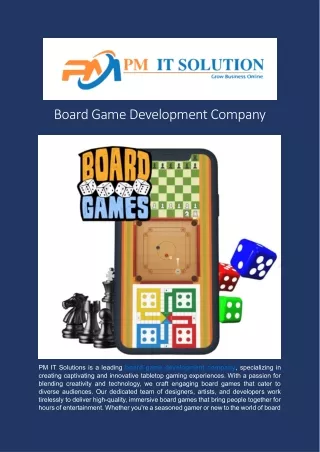 Best Ludo Game Development Company