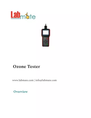 Ozone Tester