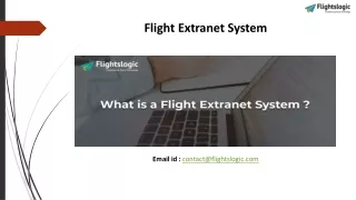 Flight Extranet System