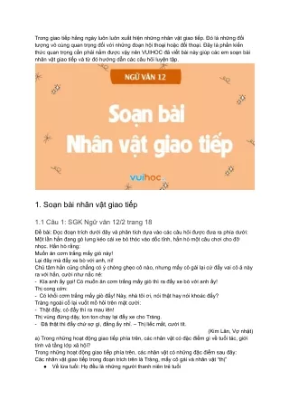 PDF - Soạn bài nhân vật giao tiếp