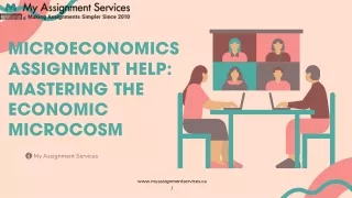 Microeconomics Assignment Help Mastering the Economic Microcosm