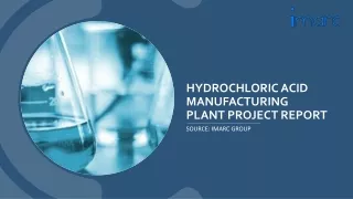 Hydrochloric Acid Manufacturing Unit Project PPT 2024