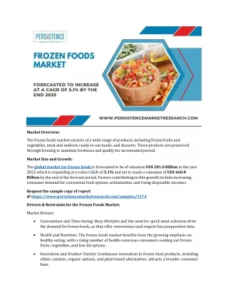 Dive into Deliciousness: Frozen Foods Market Reveals Exciting New Seafood Select