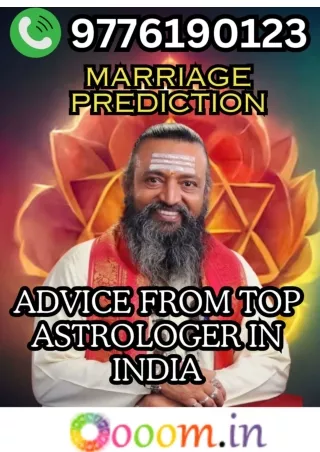 Marriage Prediction_ Advice From Top Astrologer in India