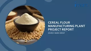 Cereal Flour Manufacturing Plant Project Report 2024 Edition