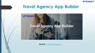 Travel Agency App Builder