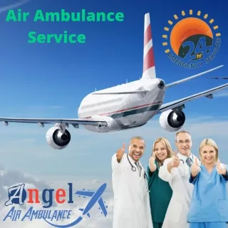 Angel Air Ambulance Service in Vellore And Srinagar