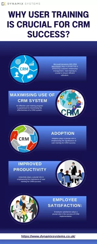 Effective user training is paramount for the CRM success (Customer Relationship