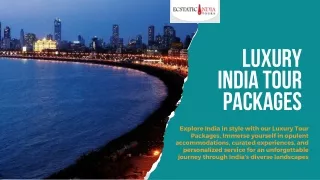 Luxury India Tour Packages: Ecstatic India Tours
