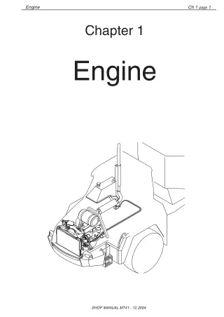 Daewoo Doosan MT36 Dump Truck Service Repair Manual