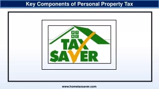 Key Components of Personal Property Tax