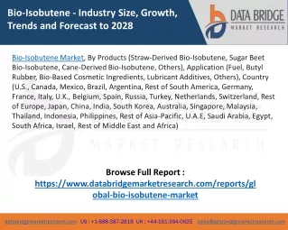 Bio-Isobutene Market