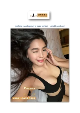 top local escort agency in kuala lumpur | Localklescort.com