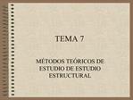 TEMA 7