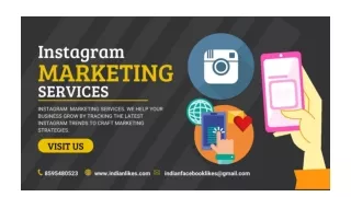 Instagram Marketing Services - IndianLikes