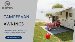 Transform Your Camper Van With Customized Awning
