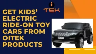 Electric Ride-On Toy Cars for Sale| High-Quality Ride-On Cars for Kids