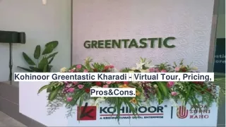 Kohinoor Greentastic Kharadi Pune