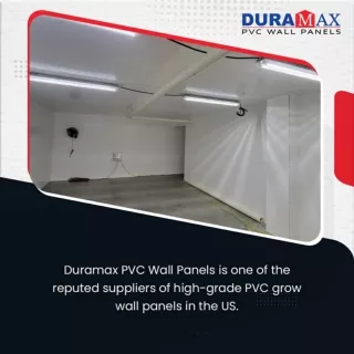 Produce Top-Notch Indoor Cannabis Only With High-Grade PVC Grow Wall Panels