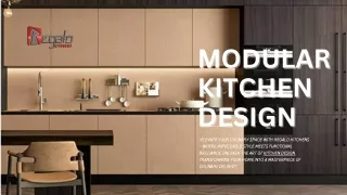 Modular KITCHEN DESIGN