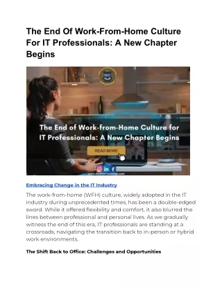 The End Of Work-From-Home Culture For IT Professionals_ A New Chapter Begins