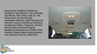 Automotive Headliner Market PDF