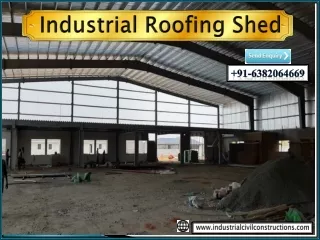 Industrial Roofing Shed, Industrial Roofing Contractors, Industrial Roofing Construction Chennai