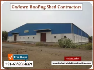 Godown Roofing Shed, Godown Roofing Contractors, Godown Roofing Construction, Chennai