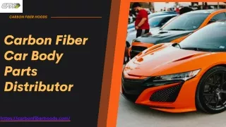 Carbon Fiber Car Body parts